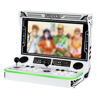 Console de jeu d'arcade miniature 17,3 pouces avec support GBC/MD, résolution 4K, 1 à 2 joueurs