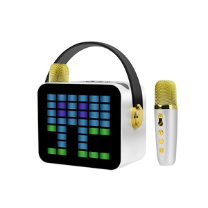 Full <b>LED</b> Screen Machine TF Card Portable Mike System Speaker with Wireless and - Product Image 3