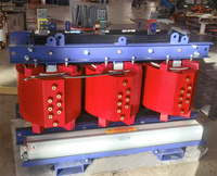 Transformateurs de redressement secs de type usine OEM 6,3 kV 30 kVA 10 kV 2000 kVA, transformateur de type sec en résine coulée, indice de protection F