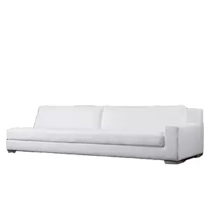 Luxury modern living furniture Italian style fabric furniture home room sofa one arm sofa fabric two seat sofa