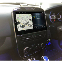 Krando 10,1" Autoradio Stéréo Android pour Renault Clio 4 2014-2016, Lecteur Multimédia de Voiture Compatible Caméra 360, Bluetooth, Apple CarPlay
