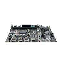 Xeon E5 papan ibu desktop LGA1356 pin, motherboard komputer pc saluran ganda DDR3 64GB mini-atx LGA 356