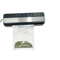 Machine de mise sous vide portable mini pour la cuisine domestique, 90Kpa, alimentée par USB, électrique, automatique, faible bruit, capacité de 1,1 à 2,0 L pour aliments