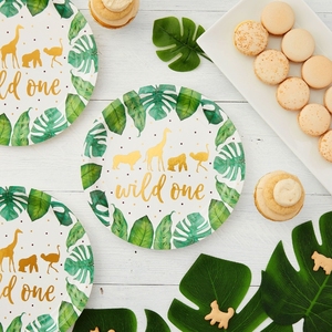 Thân Thiện Với Môi Phân Hủy Sinh Học Dùng Một Lần Bữa Ăn Tối Tấm Set In Giấy Bộ Đồ Ăn Cho Các Bên - Product Image 5