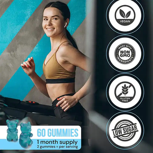 Goma de creatina monohidratada de etiqueta privada OEM Goma de creatina preentrenamiento para el crecimiento muscular - Product Image 5