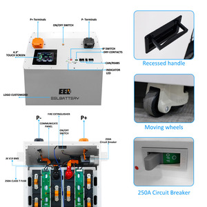 Paquete de Baterías EEL EU Stock 16-17KWH Vertical con Interruptor y Fusible, Celdas MB31 314Ah Integradas + BMS JK-V19 200A + Almohadillas de Calefacción - Product Image 3