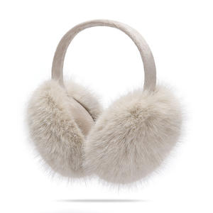 Paraorecchie Invernali Stile Coreano per Donne, Pieghevoli, Antifreddo, Antivento, 100% Poliestere per Studenti e Impiegati - Product Image 2