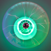 Nouveauté commande vocale magie Plasma lumière magique faire étincelle touche de magie décor à la maison mutil couleur foudre boule de Plasma