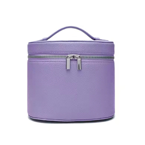 Nuovo Arrivo Vanity Case di Lusso da <span class=keywords><strong>Viaggio</strong></span> per Donna <span class=keywords><strong>in</strong></span> Morbida Pelle PU con Manico e Doppia Cerniera, Borsa Cosmetica di Grande Capacità - Product Image 2