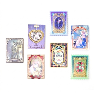 High Quality Custom <strong>Anime</strong> Style Paper Trading Cards Holographic Laser Finish Eco-Friendly Recyclable Collectible Card <strong>Deck</strong> - Product Image 1