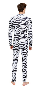 Disfraz de Personaje de Zebra de Fantasía para Navidad, Televisión, Cine y Representaciones Escénicas |   Traje Zentai de Poliéster para Adultos - Product Image 3