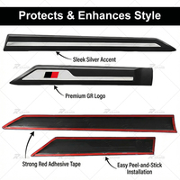 Kit de moulures latérales de style GR en ABS pour Hilux Revo 2015-2025, moulures de porte latérale, garnitures de porte, accessoires de voiture