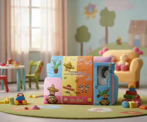 Peluche Min Girl Tab per ragazze da 8 a 13 anni, cuscino in cartone a forma di animale imbottito - Product Image 2