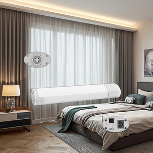 Tuya Smart WiFi <strong>Curtain</strong> <strong>Motor</strong> Google Home &amp; Alexa Controlled Automatic &amp; Motorized for Home Living Room Bathroom ABS Material - Product Image 1