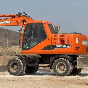 Entrega rápida, excavadora Doosan de segunda mano, excavadora Doosan con ruedas hidráulicas de dos ruedas, a la venta - Product Image 1