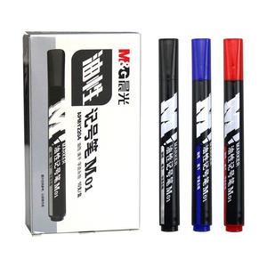 M&G <b>Marker</b> Pen Oil Based 12mm <b>Permanent</b> Waterproof Red Blue Black High Capacity Y2204 - Product Image 5