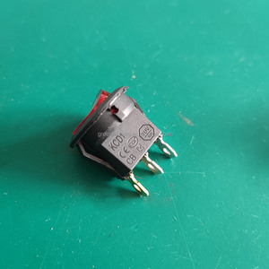 Mini vòng chuyển đổi điện 2pins 3pins ON-OFF ON-OFF-on Rocker Thiết bị chuyển mạch màu Đỏ Đen Trắng AC 10A 125V 6A 250V Dip Thiết bị chuyển mạch - Product Image 3