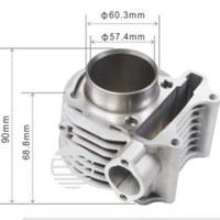 Kit de Mantenimiento para Cilindro de Motor de Motocicleta DS150 WS150 GS150: Anillos de Pistón, Juntas y Retenes de Aceite