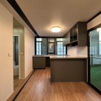 Maisons préfabriquées de luxe, modernes, durables, imperméables, de haute qualité, extensibles, maison conteneur de 40 pieds, 60 m2, maison préfabriquée modulaire