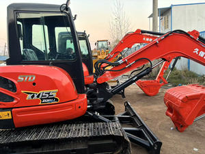 Excavadora de orugas usada 2022 KX155-5 U55-4 U50 Zero Tail Bagger con capacidad de cazo de 0.19m, compatible con Kubota KX161 KX163 KX165 - Product Image 4