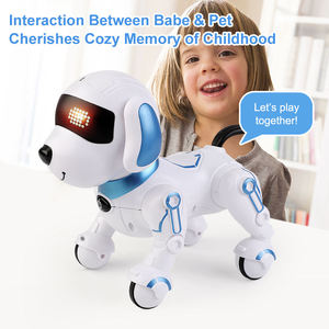 Jouet pour animaux de compagnie télécommandé par infrarouge, chien robot intelligent programmable avec 50 actions - Product Image 3
