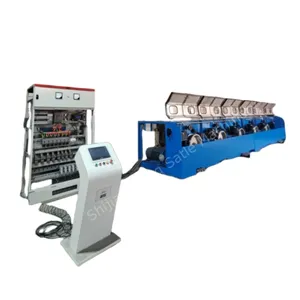 Aluminum wire drawing machine from 8 mm to 0.6 mm without annealing