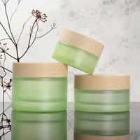 Emballage cosmétique écologique Fuyun, flacon pompe pour lotion, flacon en verre transparent pour crème, pot pour crème pour la peau, couvercle à vis en plastique, mascara