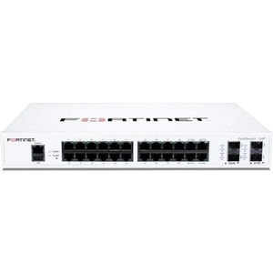 FortiSwitch FS-124F | 24x1G Gigabit + 4x10G SFP+ Uplinks, L2 Managed <b>Switch</b>, FortiLink Integration - Product Image 1