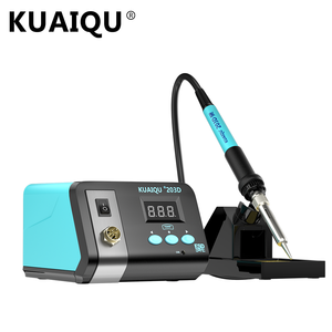 Estación <span class=keywords><strong>de</strong></span> Soldadura KUAIQU 203D 75W, Soldador Electrónico, Herramientas <span class=keywords><strong>de</strong></span> Reparación <span class=keywords><strong>de</strong></span> Soldadura, Retrabajo SMD, <span class=keywords><strong>Calor</strong></span> <span class=keywords><strong>para</strong></span> <span class=keywords><strong>Celulares</strong></span>, BGA, IC - Product Image 1