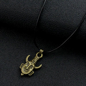 Collar gótico Retro que rodea a las fuerzas del <span class=keywords><strong>mal</strong></span>, colgante <span class=keywords><strong>de</strong></span> cuero, regalo - Product Image 2