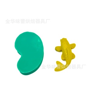 Fondant Carp <b>Mold</b> Silicone Cake Decorating Tool For Chocolate Soap Ice Cube DIY Baking - Product Image 4