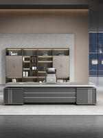 Bureaux de direction modernes en L pour le travail, table d'ordinateur de bureau, mobilier commercial de bureau