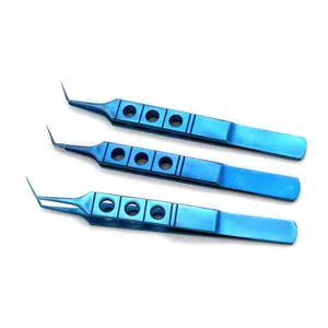 Microscissors phẳng xử lý hợp kim titan kẹp móc