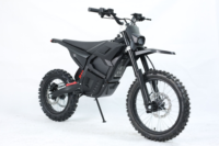 Moto électrique tout-terrain pour adultes avec moteur central 6000W, batterie au lithium 72V, vitesse unique, freins à double disque, vitesse maximale de 75 km/h