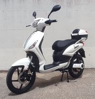 Pedal elektrik bantuan 18 inci peringkat atas untuk dewasa 48V 250W 500W dua roda E skuter sepeda kumbang rentang 60km maks 150kg