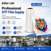 Film de transfert DTF pour animaux de compagnie, lavable et durable, pour imprimante Epson XP600 I3200, pour impression thermique sur T-shirts et vêtements, approvisionnement en gros
