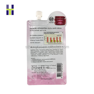 Sacchetti Personalizzati con Logo Stampato per Confezioni <span class=keywords><strong>di</strong></span> Creme Skincare, <span class=keywords><strong>Bustine</strong></span> in <span class=keywords><strong>Plastica</strong></span> con Sigillatura su Tre Lati - Product Image 4