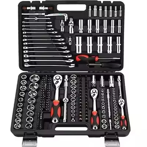 KAODEE Wholesale 171pcs 1/4" 3/8" Set Ratchet Wrench Sockets <b>Tool</b> Kit Ratchet Wrench Set - Product Image 5