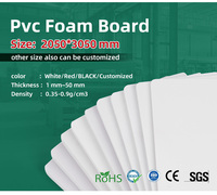 Armoires de cuisine Panneau de mousse de PVC avec différentes densités/panneau de forex/panneau de mousse de PVC
