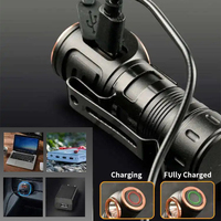 Brightenlux Lampe frontale à LED super lumineuse 1500 lumens Lampe frontale de charge magnétique Éclairage rouge Lampe frontale rechargeable haute puissance