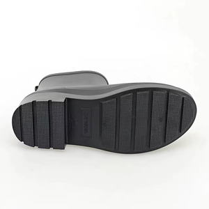 YL6048 Stivali da Pioggia da <span class=keywords><strong>Donna</strong></span> Neri Comodi, Traspiranti e Impermeabili per Giardino - Vendita Calda - Product Image 6