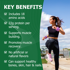 Best Selling Protein Powder Package with Potassium Fitness Supplement Promote Healthy Hair Skin Nails Protein Muscle <b>Builder</b> - Product Image 6