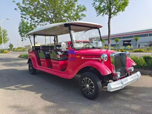 Auto Eléctrico Retro Vintage Premium - Vehículo VIP Personalizado de 72V para Club de Golf - Product Image 3