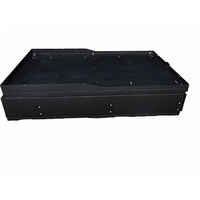 Système de tiroirs de rangement robuste pour benne de pick-up, verrouillable et coulissant, pour pick-ups pleine grandeur et de taille moyenne
