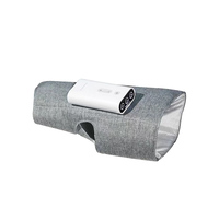 Masseur électrique pour les jambes, compression d'air, massage vibrant des jambes avec chaleur, masseur gonflable pour les pieds et les jambes