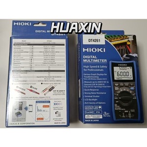 Hioki ชุดเครื่องมือ Dt4261พลังงานแสงอาทิตย์ Dt4261ความแม่นยำสูงดิจิตอลมัลติมิเตอร์ # HX1 - Product Image 2