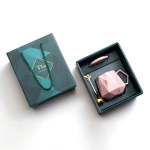 2024 Custom Promotional Glass Gift Set with Silk Screen Printing for New Year Birthday Wedding Guest Return Gifts - Product Image 1