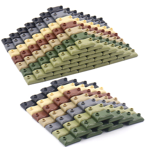 Vente en gros pas cher : Pack d'accessoires pour figurines de soldats de l'armée et armes miniatures de jouets militaires des Forces Spéciales de la Seconde Guerre mondiale, en briques murales, pour enfants - Product Image 4
