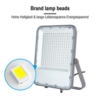 KCD Éclairage paysager 20w 30w 50w 100w 150w 200w Jardin IP66 Projecteurs d'extérieur Haut Mât LED Projecteur Prix