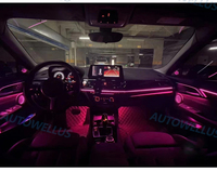 Pour BMW 8/9/11 Couleurs Lumière Ambiante Décorative de Voiture Bande LED pour F20 F10 F34 F36 E46 E90 E71 G30 X1 X5 X3 Accessoires de Tuning Auto